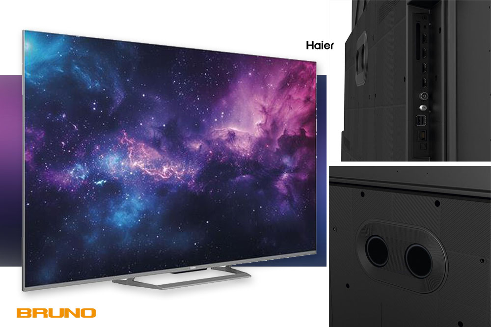 Nuove Smart TV Haier Mini LED 4K da Bruno: al Parco Corolla tecnologia e qualità per il tuo salotto