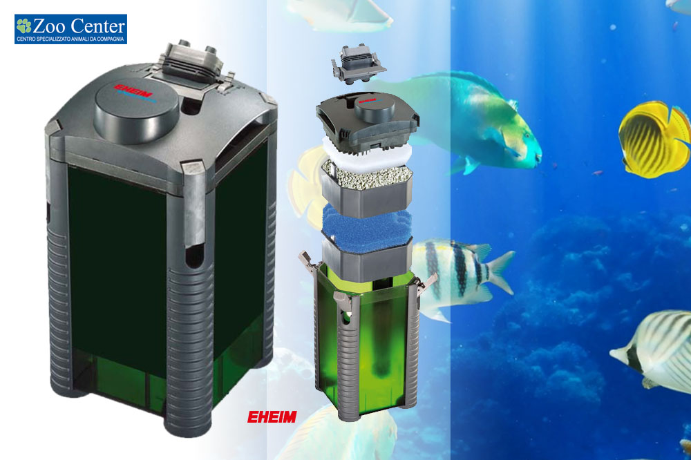 Filtrazione acqua perfetta: Eheim eXperience 250 da Zoo Center